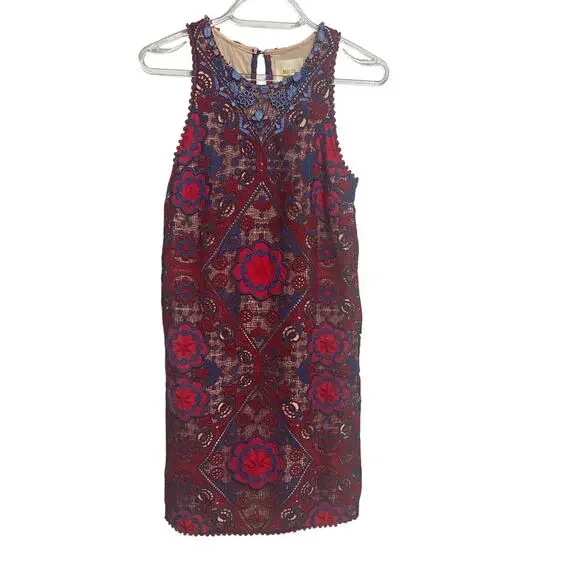Anthropologie Maeve Women's Moran NWT Shift Dress Size 00 Sleeveless Summer